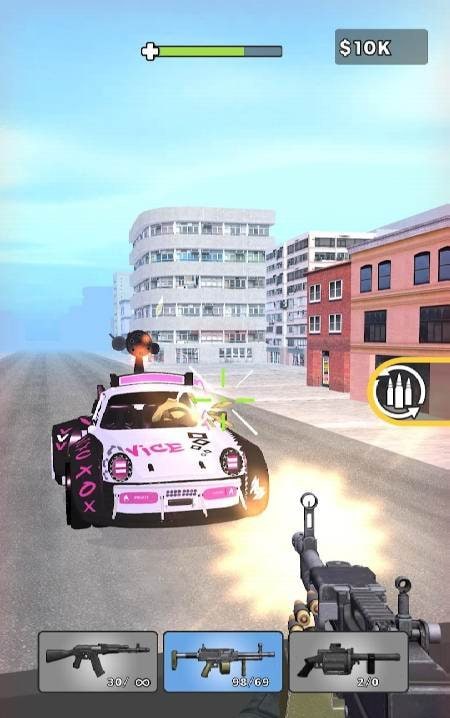 Road Madness gameplay screenshot 1
