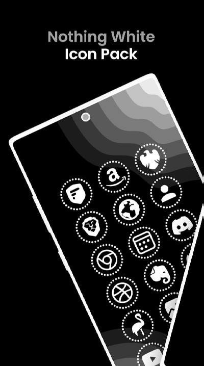 Nothing White - Icon Pack preview 1