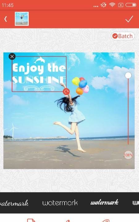 Add Text Watermark to Photos screenshot 2