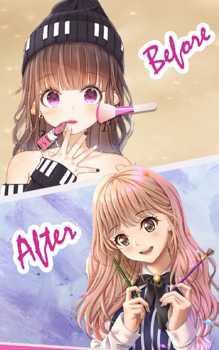 Anime Dress Up Makeover Games screenshot 1