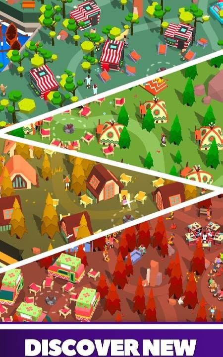Camping Empire Tycoon: Idle screenshot 3