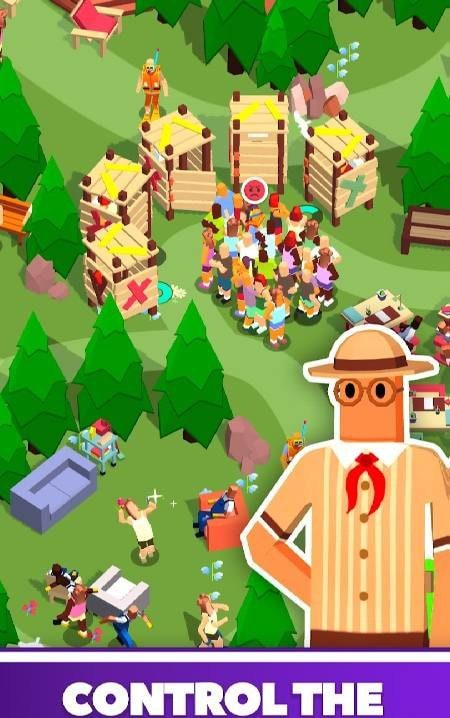 Camping Empire Tycoon: Idle screenshot 2
