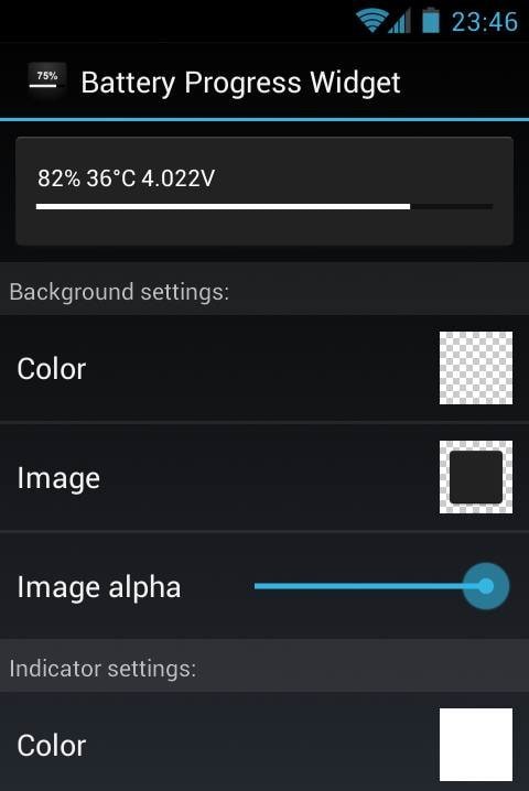 Battery Progress Widget preview 2