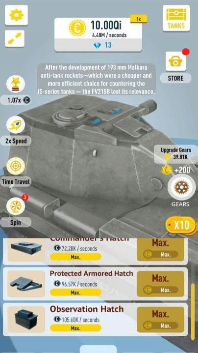 Idle Tanks 3D screenshot 1