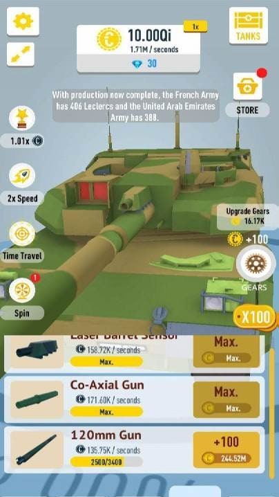 Idle Tanks 3D screenshot 2