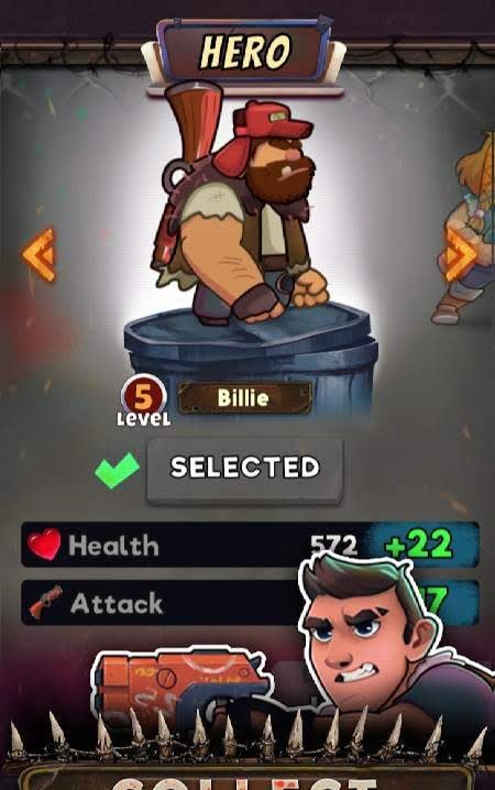 Zombie Match 3 Puzzle gameplay screenshot 4