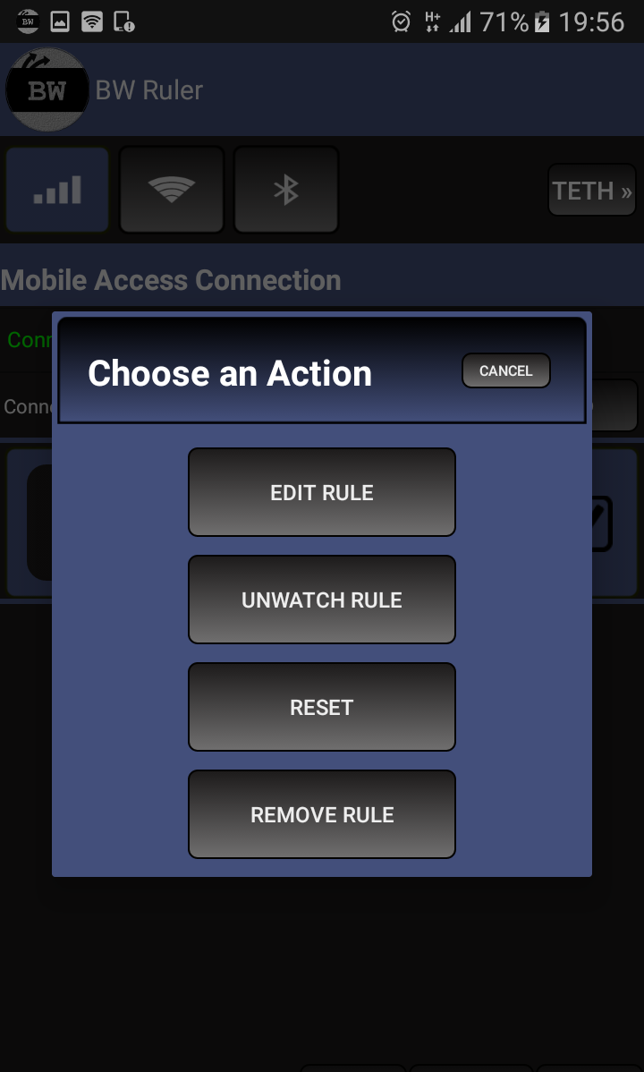 Bandwidth Ruler screenshot 3