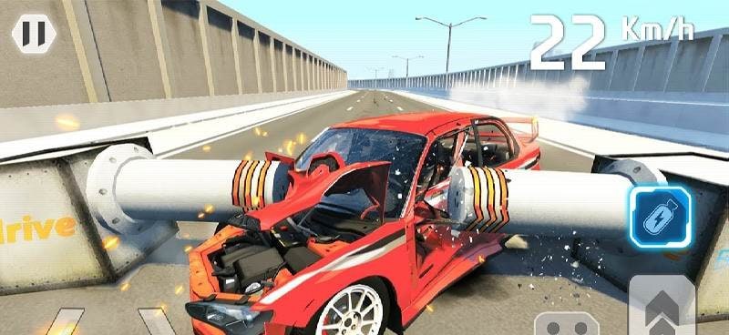 Car Crash Racing: Stunt Master gameplay screenshot 4