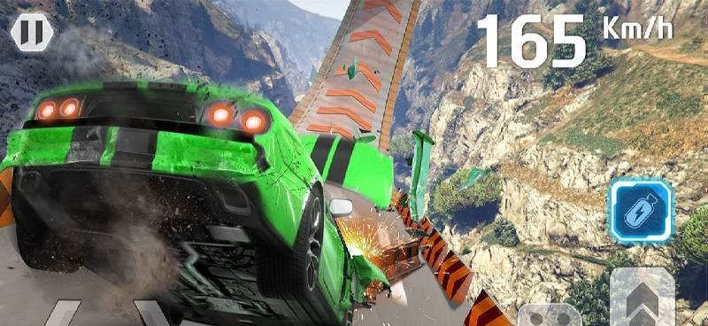 Car Crash Racing: Stunt Master gameplay screenshot 2