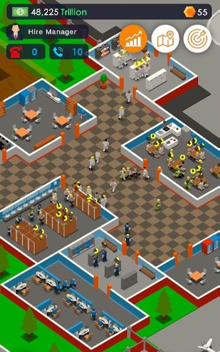 Idle Emergency Station Tycoon gameplay screenshot 1