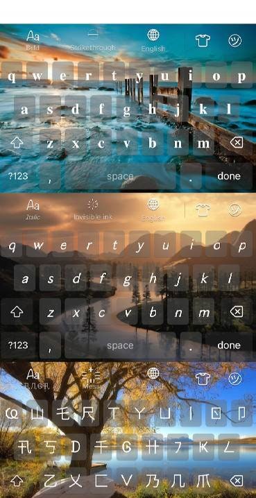 Fonts Keyboard - Cool Symbols screenshot 3