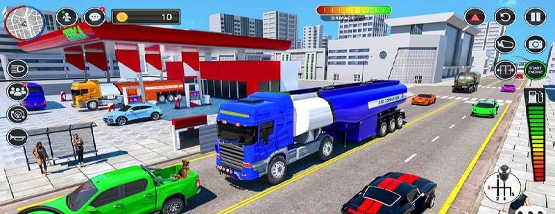 Oil Truck Transport Driving 3D gameplay screenshot 2