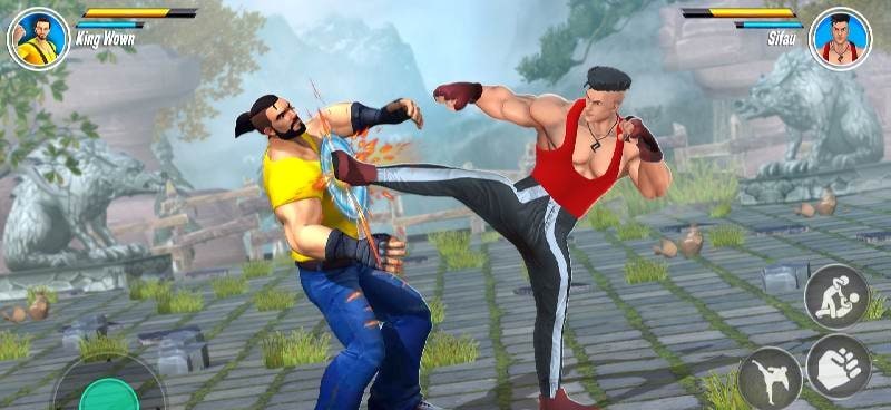 Kungfu Karate Fighting Games gameplay screenshot 1