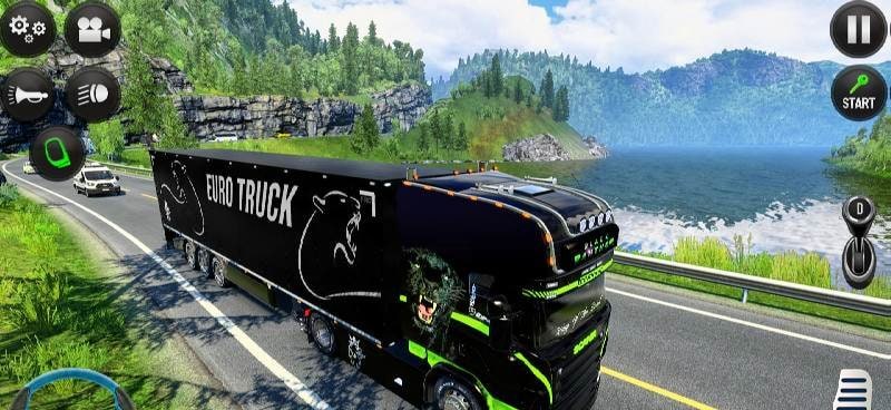 Euro Truck Simulator Driving Screenshot 3