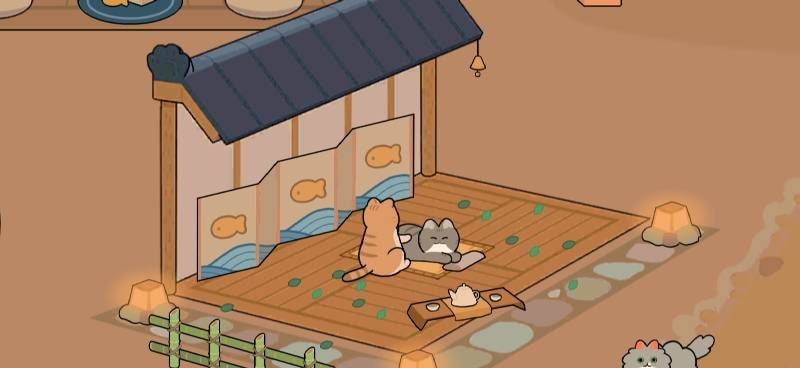 Comfy Comfy Cat Village gameplay screenshot 3