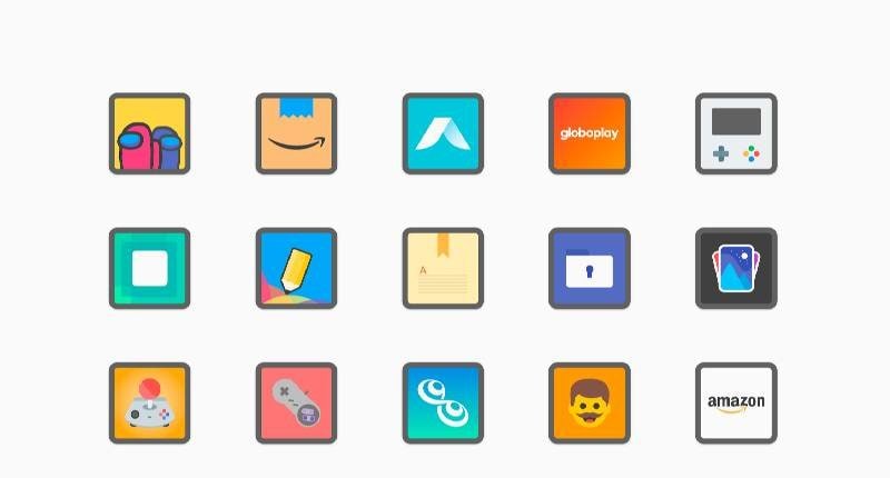 Sweet Edge - Icon Pack screenshot 1