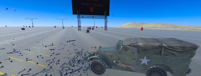 Beam Drive Car Crash Simulator gameplay screenshot 1
