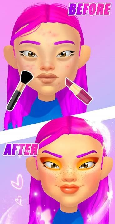 Perfect Makeup 3D gameplay screenshot 1