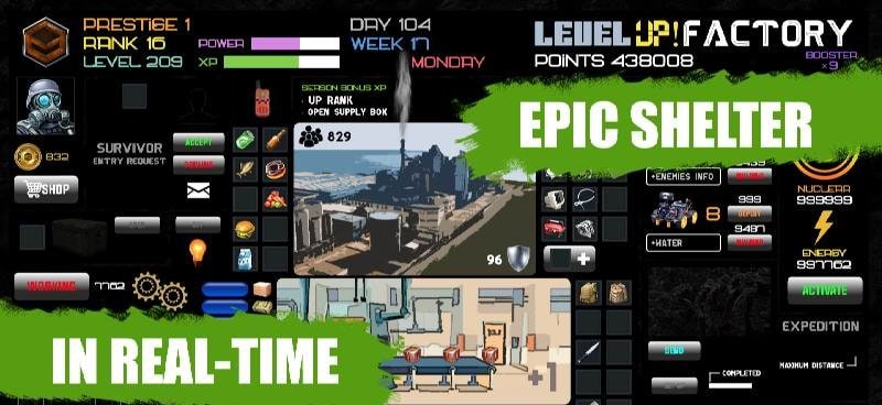 Level UP! Factory gameplay screenshot 2
