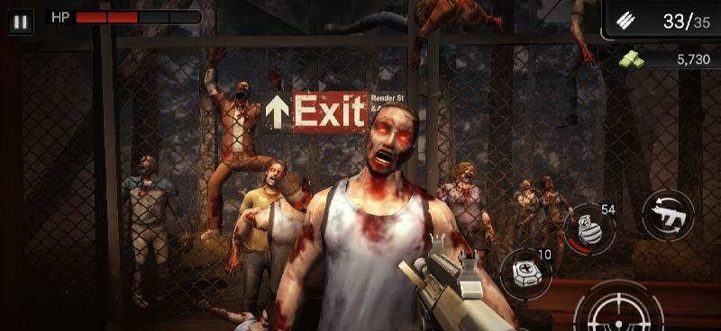 Zombie Hunter D-Day2 screenshot 1