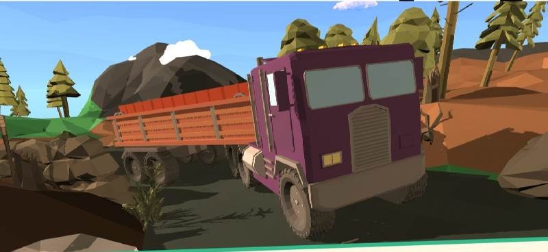 Trucker and Builder Simulator! screenshot 2