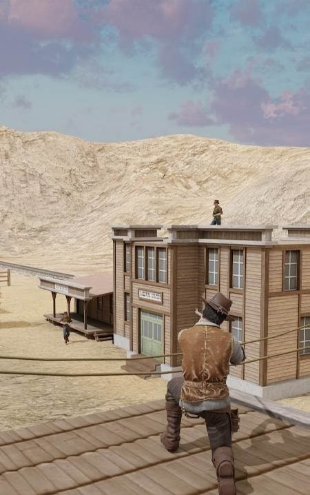 Wild West Sniper: Cowboy War screenshot 1