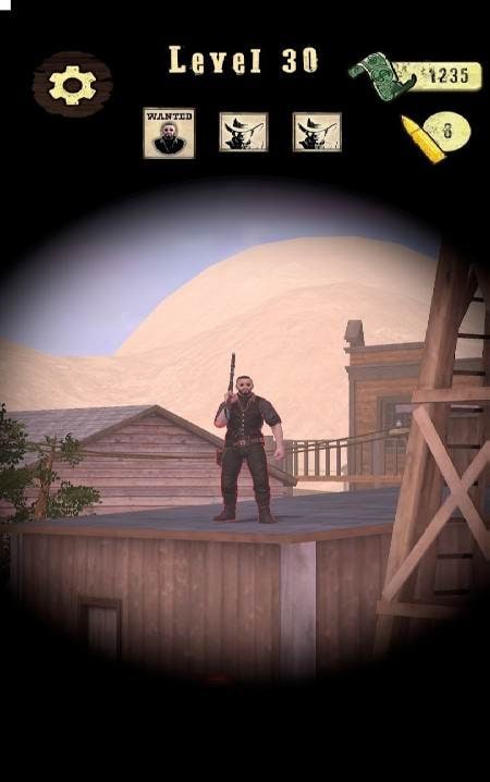 Wild West Sniper: Cowboy War screenshot 2
