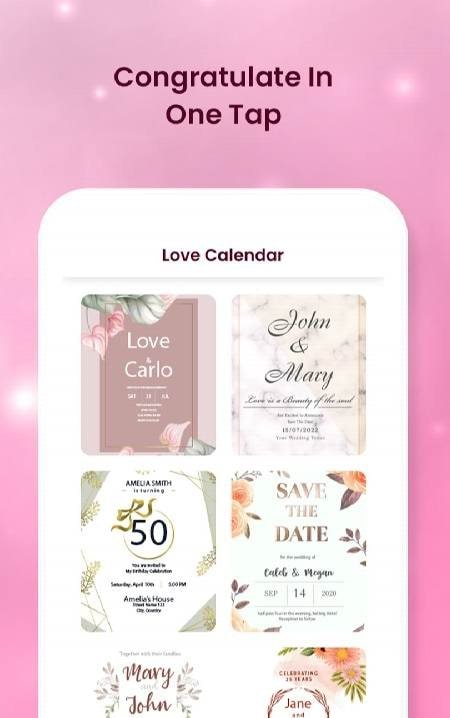 Love Calendar and Widget preview 4