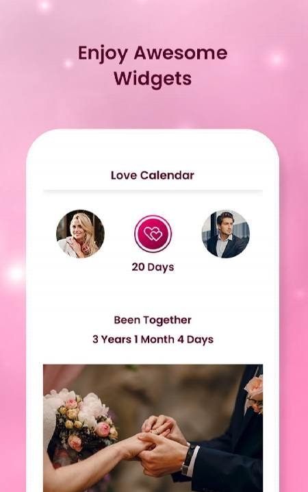 Love Calendar and Widget preview 2