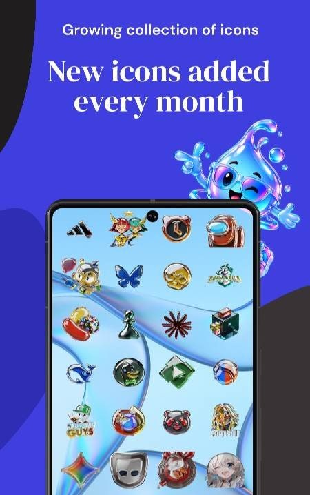 Liquid Glass Icon Pack Preview 2