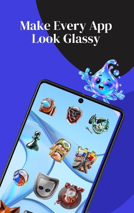 Liquid Glass Icon Pack Preview 1