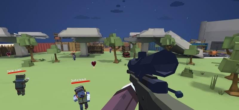 Blocky Zombie Survival 2 screenshot 4