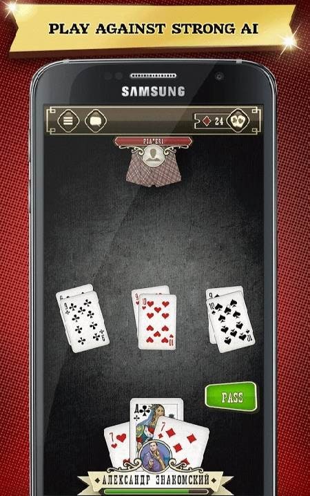 Durak card game screenshot 1