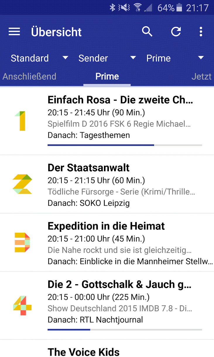 dream EPG Premium screenshot 1