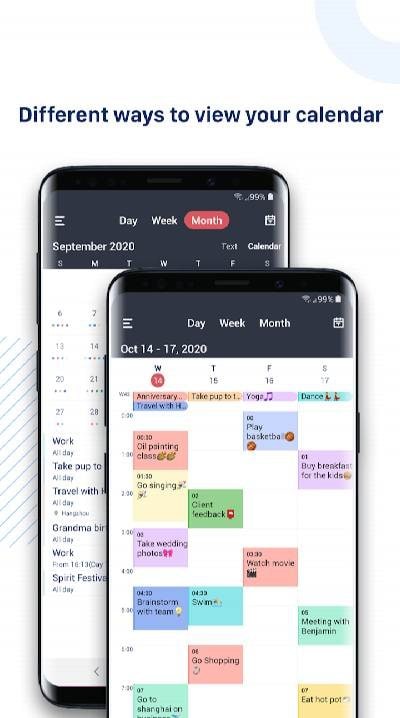 Tiny Calendar: Planner & Tasks screenshot 2