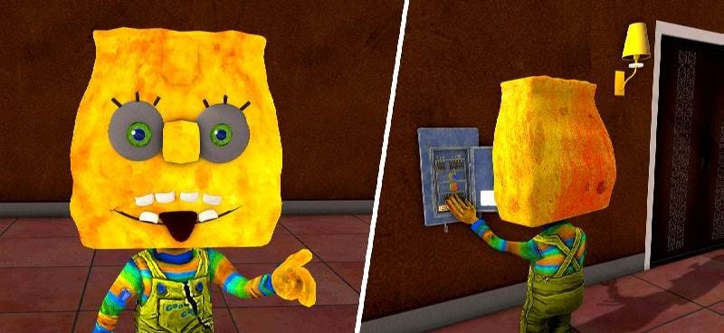 Scary Neighbor Sponge Secret screenshot 1