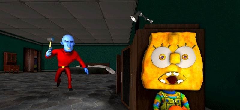 Scary Neighbor Sponge Secret screenshot 2