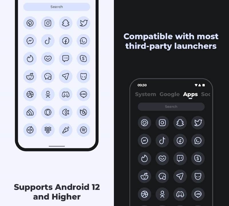 Epik Material You Icons screenshot 4