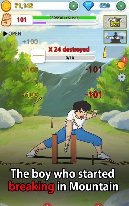 Tap Tap Breaking gameplay screenshot 2