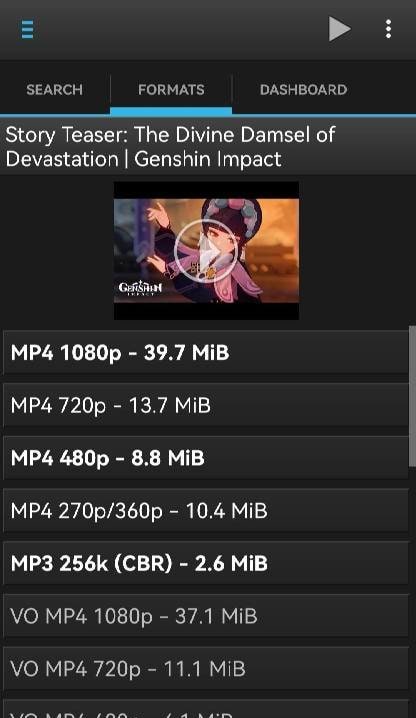 Dentex YouTube Downloader screenshot 2