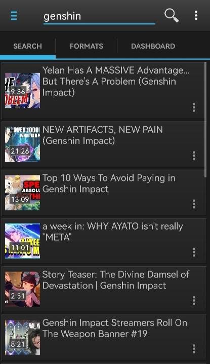 Dentex YouTube Downloader screenshot 1