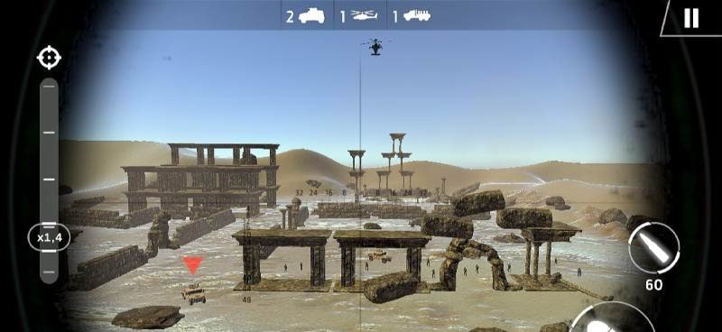 Tank Attack: 3D Shooting Game gameplay screenshot 1
