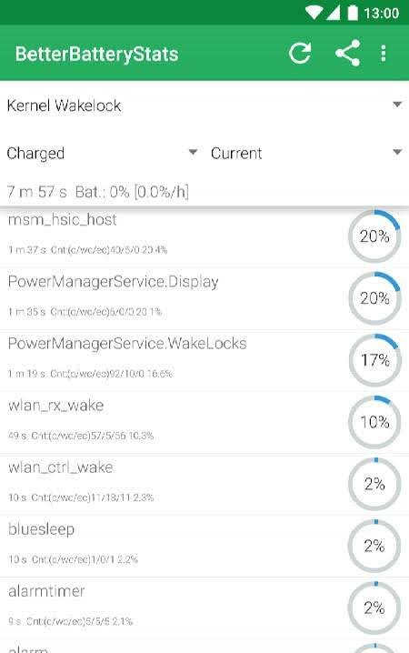 BetterBatteryStats screenshot 4