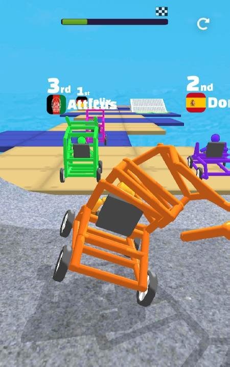 Draw Crash Race gameplay screenshot 1
