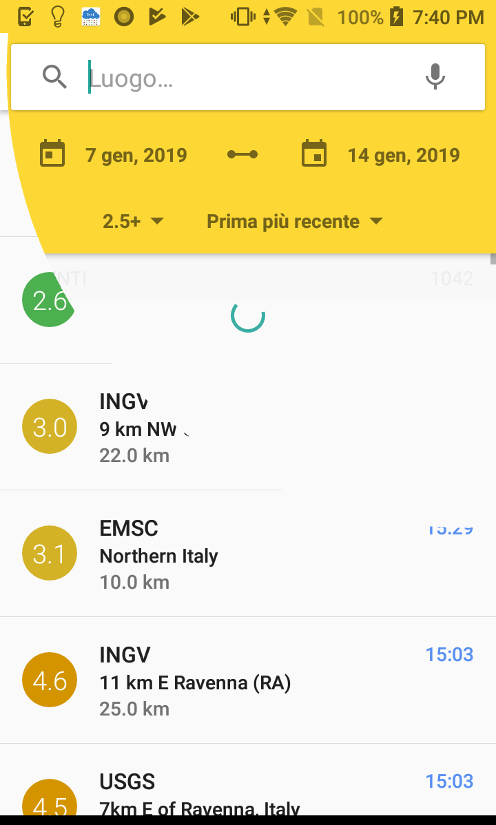 EarthQuake PRO screenshot 3
