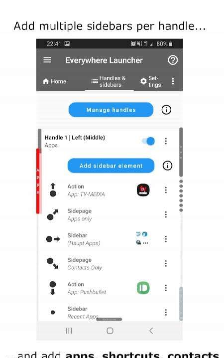 Everywhere Launcher screenshot 1