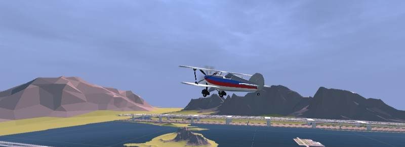 Airplane Real Flying Simulator screenshot 1
