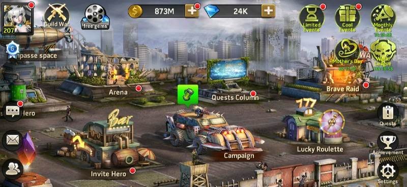 Zombie Strike:last war AFK RPG screenshot 2