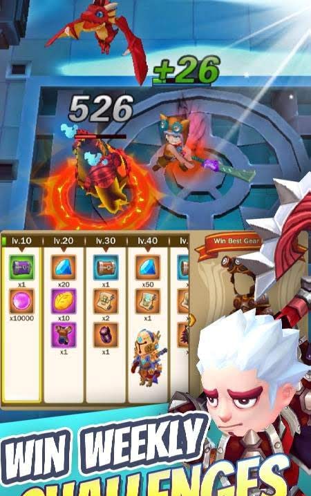 Mythical Knights gameplay screenshot 2