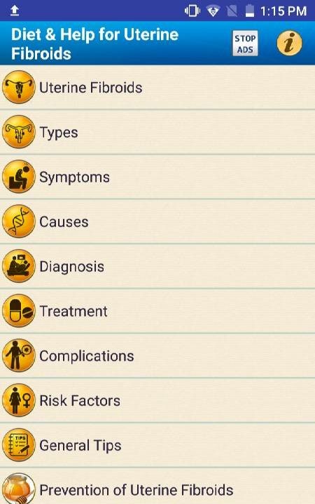 Uterine Fibroid Treatment Help screenshot 1